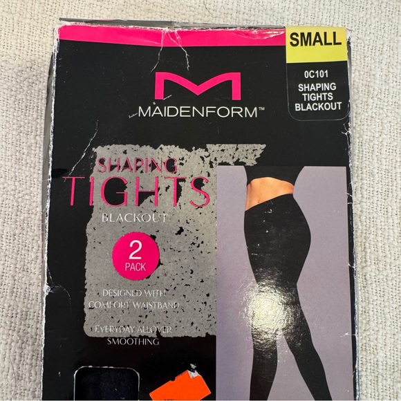 NWT SET of FOUR Maidenform Blackout Shaping Tights - Picture 6 of 8